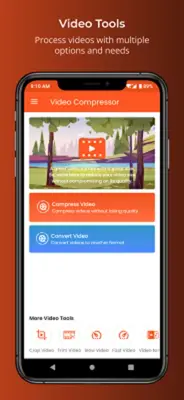 Video Compressor - Reduce Size android App screenshot 1