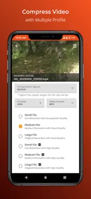 Video Compressor - Reduce Size android App screenshot 3
